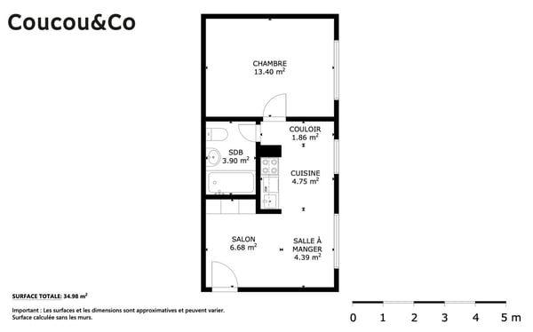 Appartement d’une chambre dans un quartier calme 18
