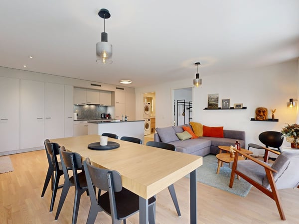 Appartement 1.5 pièces lumineux avec terrasse à Sierre 2