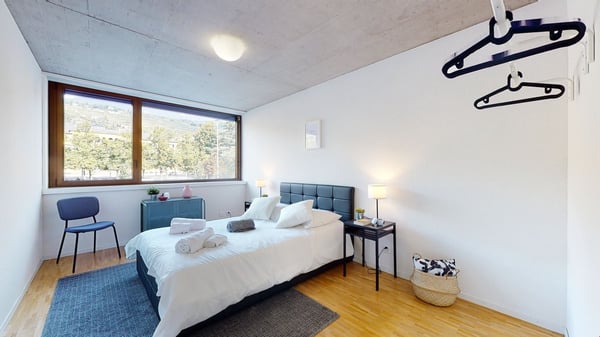 Bel appartement 1.5 pièces lumineux à la Matze, centre ville Sion 9