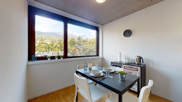 Bel appartement 1.5 pièces lumineux à la Matze, centre ville Sion 6