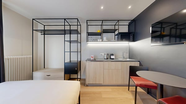 Nonanteneuf appart hōtel Genève Plainpalais - Studio City View 5