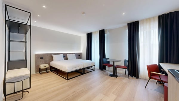 Nonanteneuf appart hōtel Genève Plainpalais - Studio Twin 2