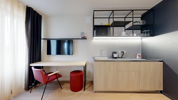 Nonanteneuf appart hōtel Genève Plainpalais - Studio Twin 6