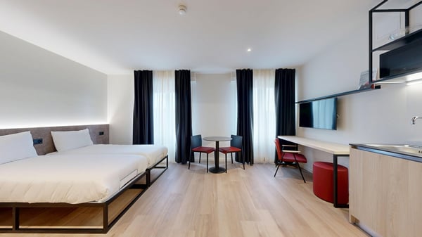 Nonanteneuf appart hōtel Genève Plainpalais - Studio Twin 3