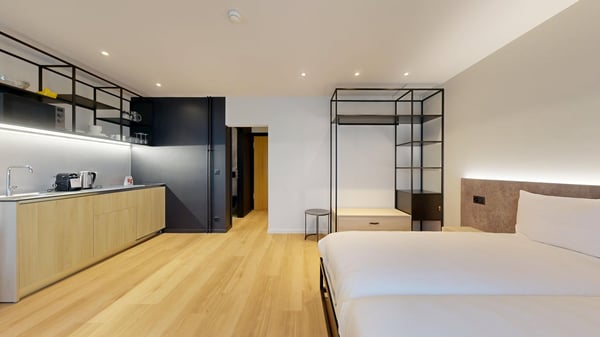 Nonanteneuf appart hōtel Genève Plainpalais - Studio Twin 5