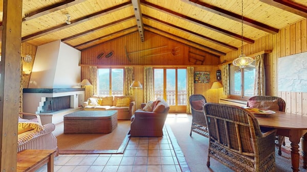 À la saison - Splendide chalet, entouré de verdure, aux Marécottes 6