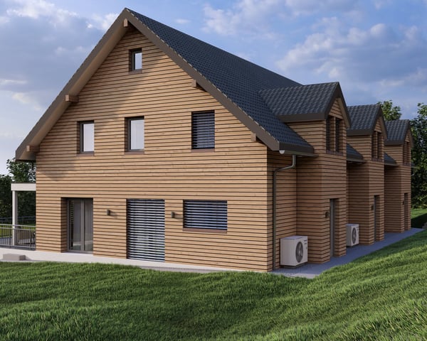 Neubau drei moderne Einfamilienhäuser nach Minergie-Standard in Riedstätt 5