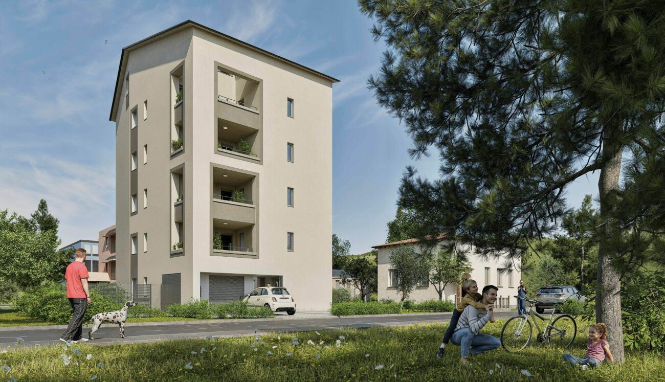 BELLINZONA: Vendiamo nuovi appartamenti 2.5 locali di alto standing in posizione strategica