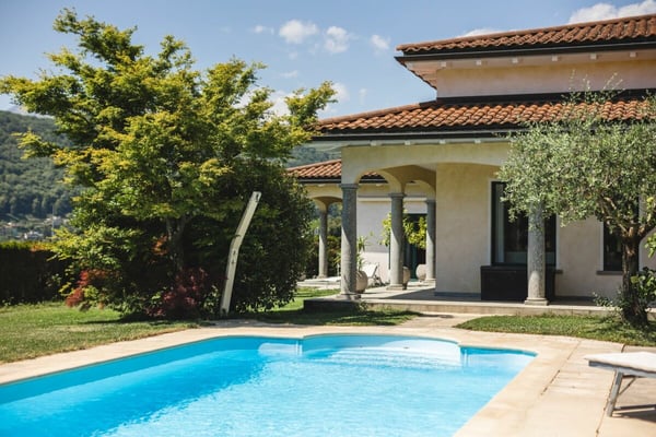 Villa con piscina a Cadro 6