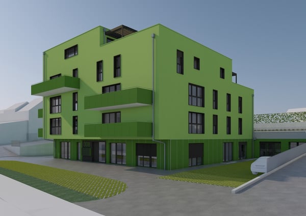 Lot 0.2 au rez-de-chaussée d'environ 380.2 m2 4