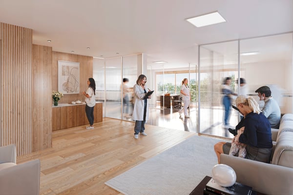 Lot 2.2 au 2ème étage d'environ 76.80 m2 3