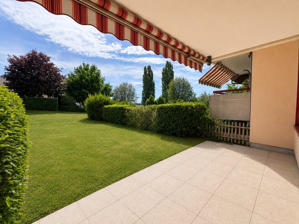 Magnifique 3.5 pièces avec terrasse et jardin privatif à Mex (VD)