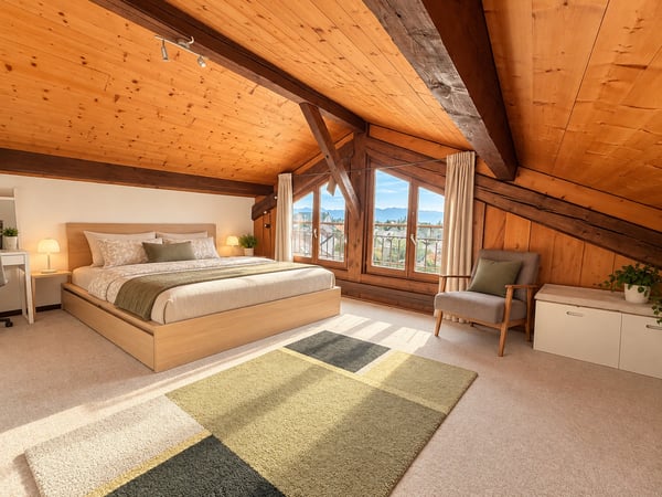 Magnifique appartement de 3,5 pièces en duplex au coeur de Crans (VD) 13