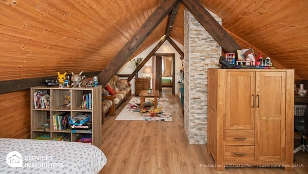 Maison familiale avec terrasse, garage, dépendances, rare ! 9