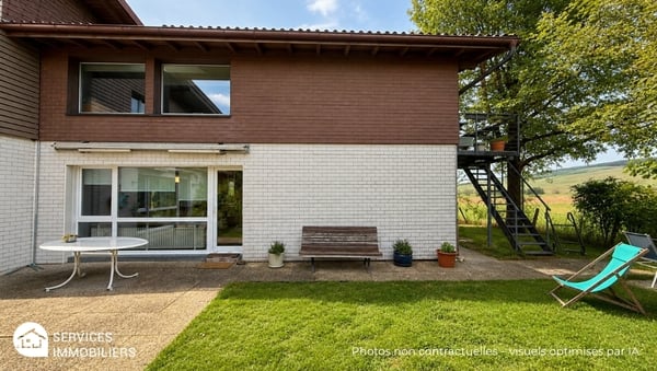 Charmant appartement en rez-de-jardin au coeur du Parc Chasseral 3