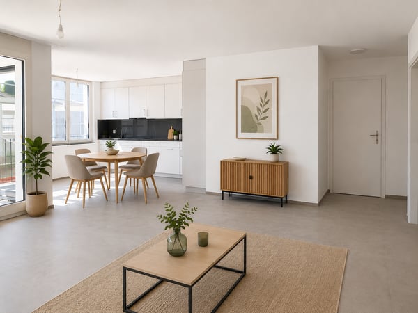 hochwertige 3.5-Zimmer-Neubauwohnung direkt beim Bahnhof