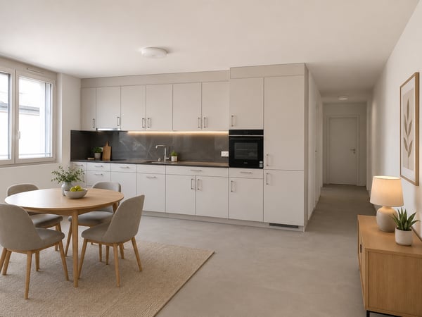 Neubauwohnung 3.5-Zimmer direkt beim Bahnhof