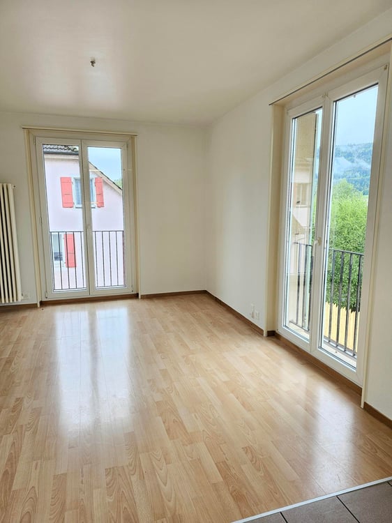 Charmant appartement de 3 pièces au centre du village de Môtiers 1