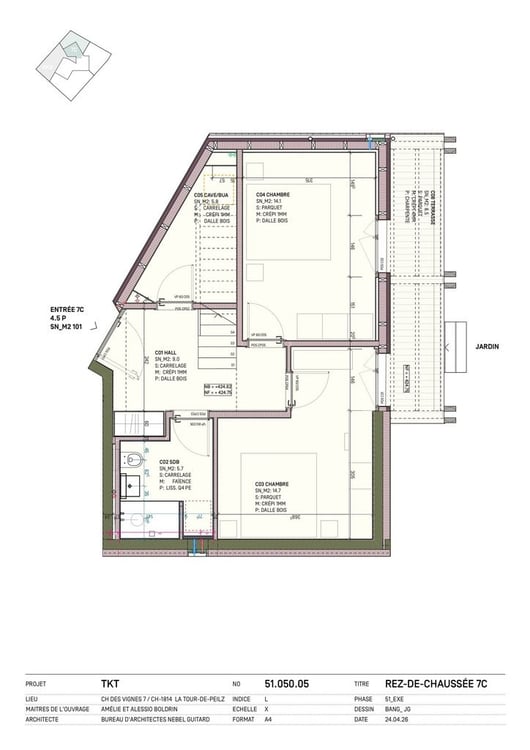 Magnifique maison contiguë de 4.5 pièces en construction 3