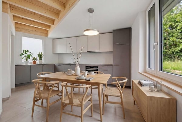 Magnifique maison contiguë de 4.5 pièces en construction 4