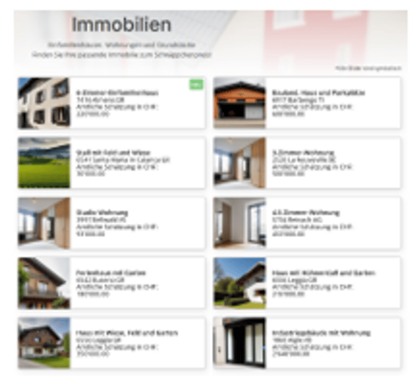 Einzigartiges 1-Zimmer-Einfamilienhaus an bester Lage in Wangen SZ 9