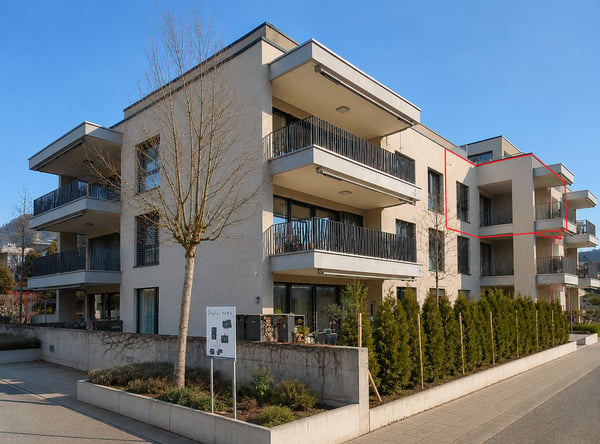 3.5-Zimmer-Wohnung mit grosszügigem Balkon - die Gelegenheit! 1