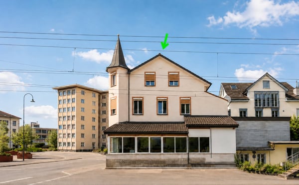 Charmantes 3-Zimmer-Einfamilienhaus in Rorschach zu verkaufen 1