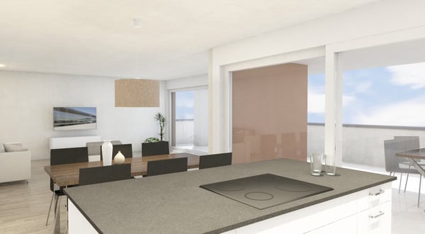Neubau 4½ Erdgeschosswohnungen mit grosszügigen Landanteilen im Guldifeld 3182 Ueberstorf 6