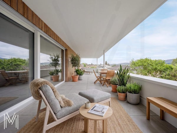 Magnifique attique 4,5 pièces, Dernier appartement !!! 1