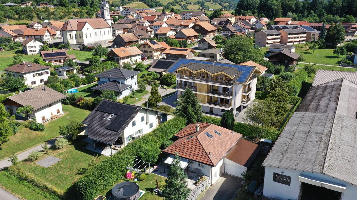 Immobilie in Albeuve - appartement neuf haut de gamme 5.5 pièces au coeur de l'Intyamon - Bild 1