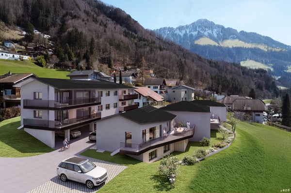 Nouvelle promotion de 4 appartements dans petit immeuble en PPE - vue et situation exceptionnelle 4