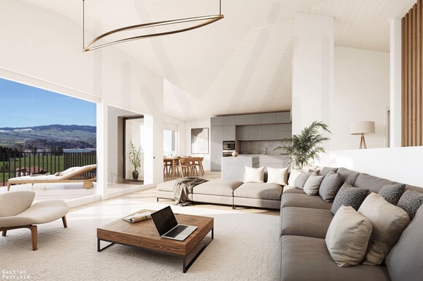 Promotion de 3 villas contiguës ? Entre lac et montagnes, un cadre de vie d'exception 5