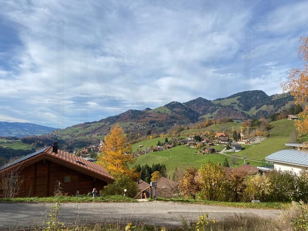Terrain avec permis en force pour une villa/chalet individuel