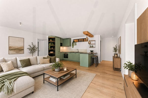 Bel appartement 4,5 pièces au rez-de-jardin 1