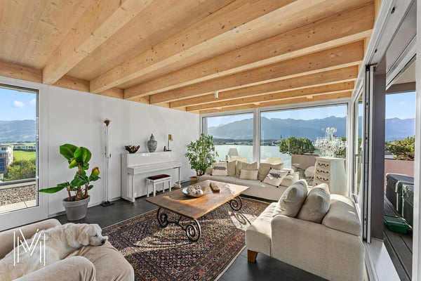 PENTHOUSE D'EXCEPTION DE 7,5 PIÈCES EN DUPLEX - Entre ciel et terre ? Vue panoramique à 360 au coeur de Bulle 3