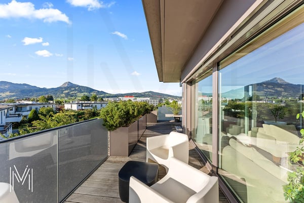 PENTHOUSE D'EXCEPTION DE 7,5 PIÈCES EN DUPLEX - Entre ciel et terre ? Vue panoramique à 360 au coeur de Bulle 4