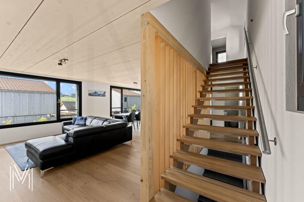 MAGNIFIQUE MAISON INDIVIDUELLE CONTEMPORAINE DE 3.5 PIÈCES - Architecture en bois, confort moderne et qualité de vie entre Fribourg et Bulle 9