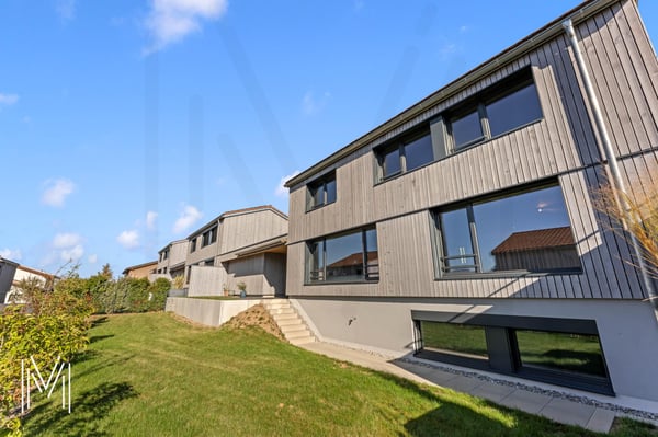 MAGNIFIQUE MAISON INDIVIDUELLE CONTEMPORAINE DE 5,5 PIÈCES - Architecture en bois, confort moderne et qualité de vie entre Fribourg et Bulle 6
