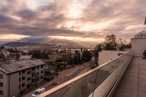Modernste 1.1-Zimmer-Attikawohnung mit Berg- und Seeblick in Luzern 8