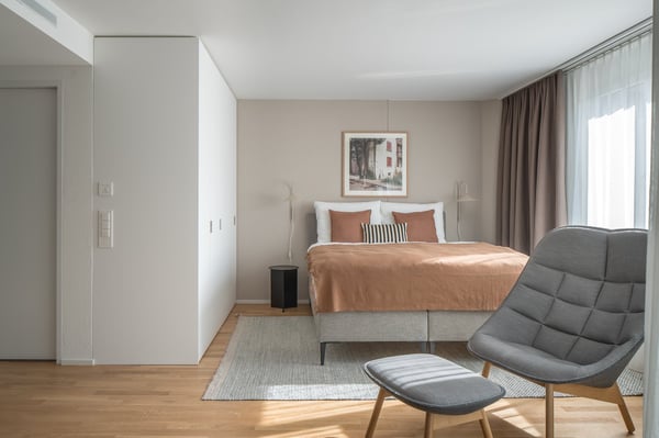 NEW WOW! 3min zum HB - möblierte 2.5-Zimmer-Wohnung 7m2 – ab 01.11.2025 3