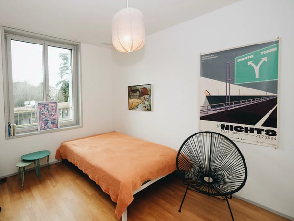 BEFRISTET: 18.02.2026 bis 31.07.2026: Moderne 1.5-Zimmer-Wohnung mit Balkon in Luzern 8
