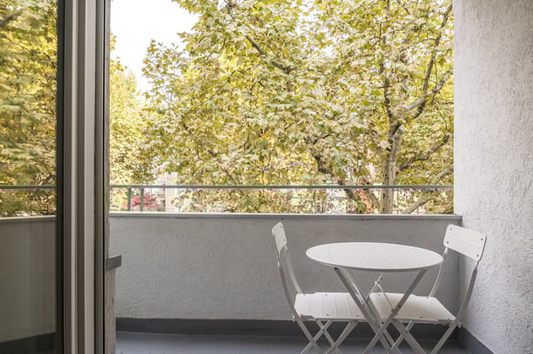 Stilvolle 1-Zimmerwohnung mit Balkon nähe Kannenfeldpark 10