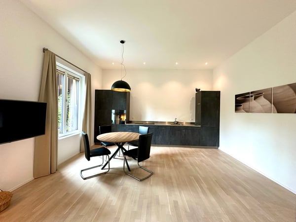 1-Zimmer-Wohnung mit Gartensitzplatz an zentraler Lage in Basel 2