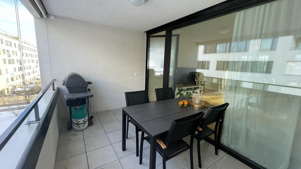 BEFRISTET: 01.01.2026 - 30.09.2026 / Möblierte 1.5-Zimmer-Wohnung an Toplage 9