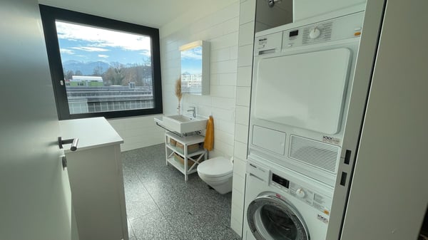 BEFRISTET: 01.01.2026 - 30.09.2026 / Möblierte 1.5-Zimmer-Wohnung an Toplage 12