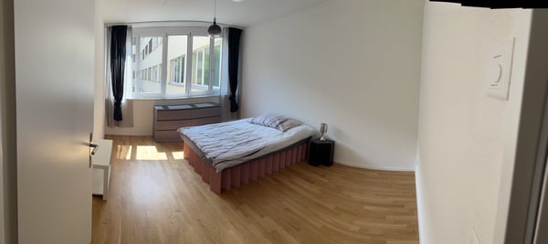 BEFRISTET: 01.12.2025 bis 31.12.2026: Moderne möblierte 1.5 Zimmerwohnung in Zürich 9