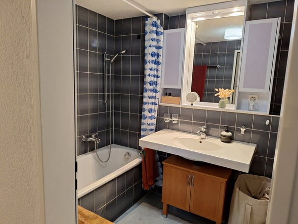 BEFRISTET: 01.04.2026 - 31.03.2027 stilvolle 1.5-Zimmer-Wohnung mit Garten in Uitikon 10