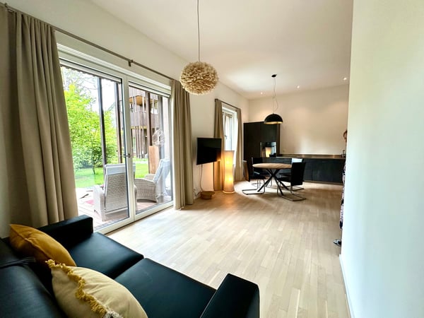 1-Zimmer-Wohnung mit Gartensitzplatz an zentraler Lage in Basel 1