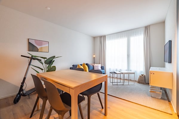 2.5 Zimmerwohnung - modernster Ausbaustandard mit separatem Schlafzimmer 3