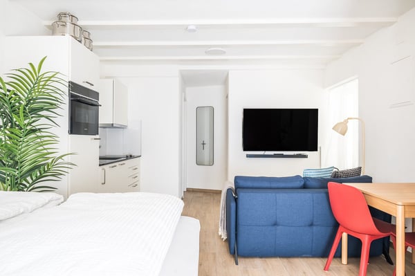 2min zum HB - möblierte 1.5 Zimmerwohnung mit privater Terrasse 5